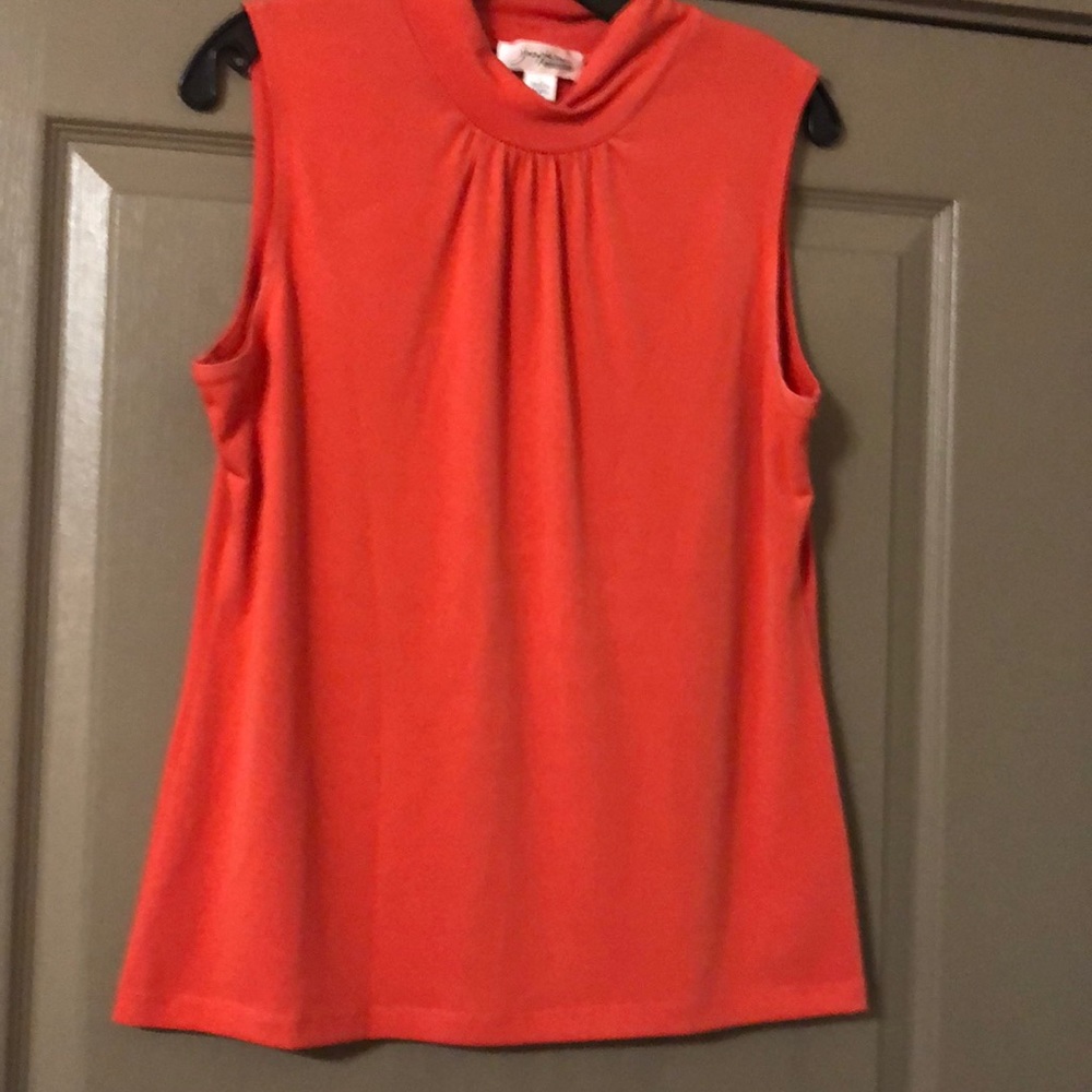 Josephine Essentials orange sleeveless women’s top